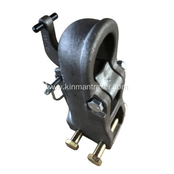 adjustable channel mount trailer coupler